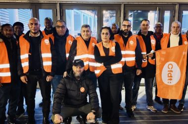 Greve du CFDT SFP à l'UGC Rosny