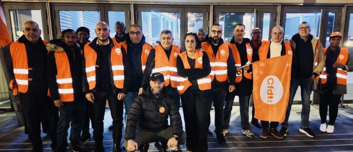 Greve du CFDT SFP à l'UGC Rosny
