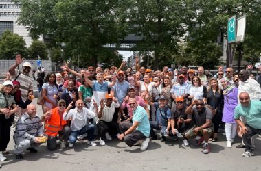 Mobilisation à Bercy