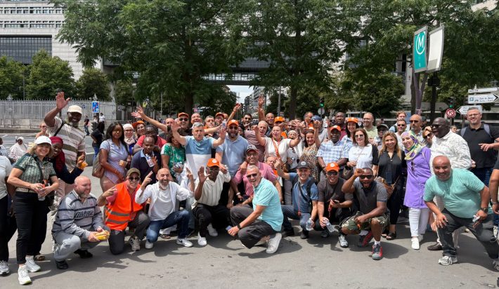 Mobilisation à Bercy